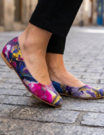 MANOLETINAS+BOLSO+PAÑUELO FUCSIA - Imagen 4