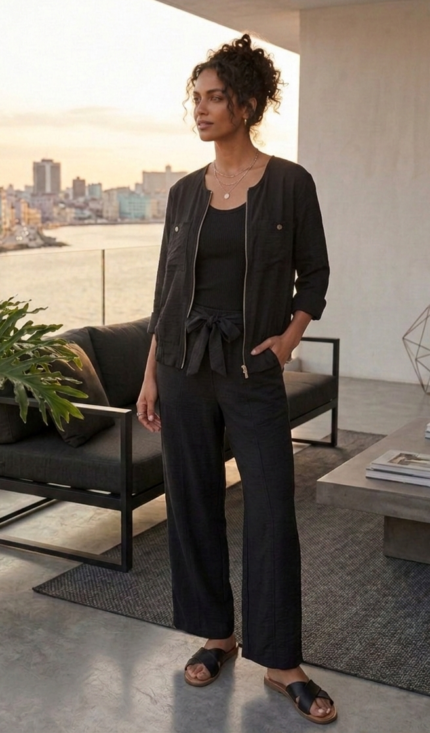 CONJUNTO LISETTE NEGRO