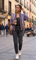 CHAQUETA RAFFAELLA CARRA LILA