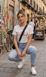 CAMISETA MIKEY GOLD - Imagen 2