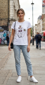 CAMISETA WHITLASH BLANCO