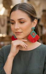 PENDIENTES BOHO MULTICOLOR - Imagen 2