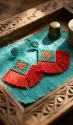 PENDIENTES BOHO MULTICOLOR - Imagen 4