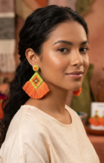 PENDIENTES BOHO MULTICOLOR - Imagen 5