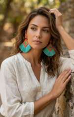 PENDIENTES BOHO MULTICOLOR - Imagen 9