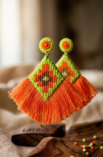 PENDIENTES BOHO MULTICOLOR - Imagen 7