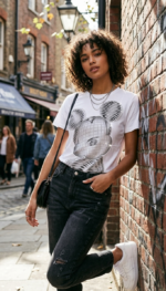 CAMISETA OSO STRASS - Imagen 2