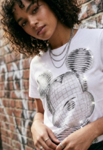 CAMISETA OSO STRASS - Imagen 4