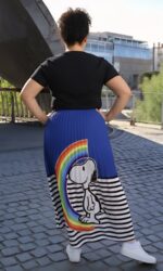 FALDA PLISADA SNOOPY ARCOIRIS - Imagen 4