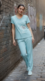 CONJUNTO SNOOPY CORAZON PLATA - Imagen 7