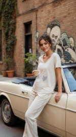 CONJUNTO SNOOPY CORAZON PLATA - Imagen 5