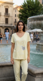 CONJUNTO SNOOPY CORAZON PLATA - Imagen 6