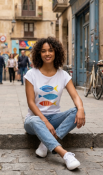 CAMISETA BLUE FISH - Imagen 2