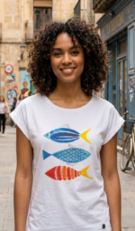 CAMISETA BLUE FISH - Imagen 3