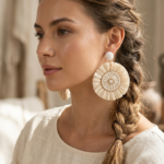 PENDIENTES ASIA REDONDO