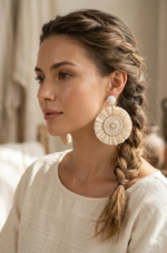 PENDIENTES ASIA REDONDO