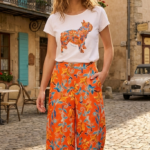 PANTALON MELODY NARANJA