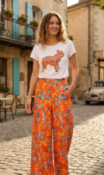 PANTALON MELODY NARANJA