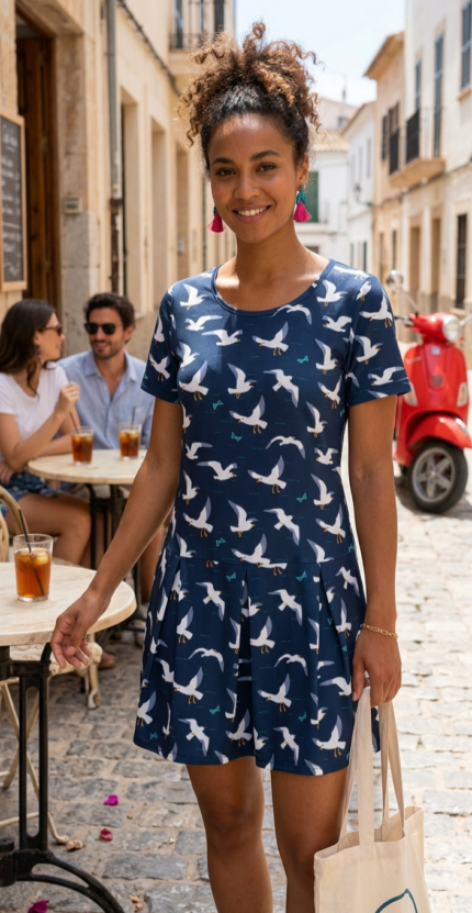 VESTIDO GAVIOTAS