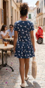 VESTIDO GAVIOTAS - Imagen 3