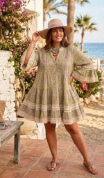 VESTIDO INES VERDE