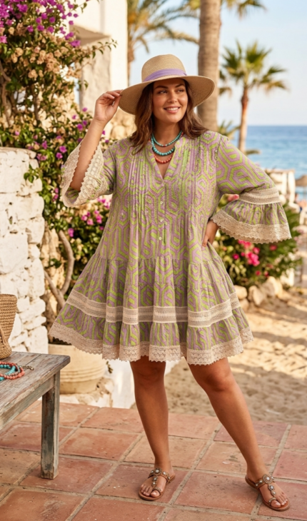 VESTIDO INES VERDE