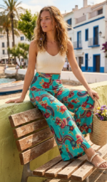 PANTALON MELODY VERDE - Imagen 2