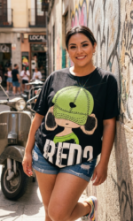 CAMISETA CAP NEGRO - Imagen 4