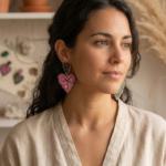 PENDIENTES METACRILATO HOJAS