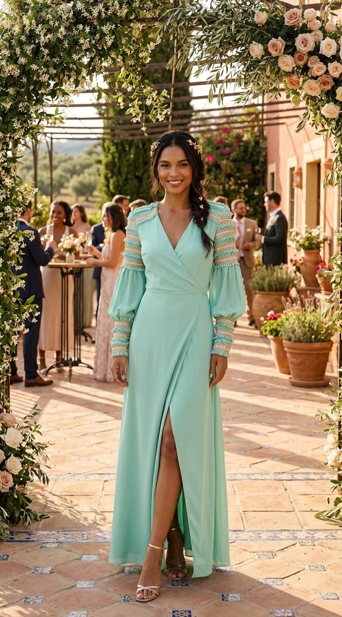 1777813134197 VESTIDO ALASIA VERDE - Imagen 1