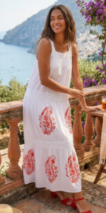 VESTIDO MACADAMIA BLANCO - Imagen 3