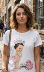 CAMISETA BABY FIORI - Imagen 3