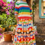 FALDA FLOWER POWER