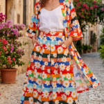 KIMONO FLOWER POWER