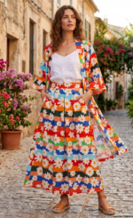 KIMONO FLOWER POWER