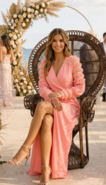 VESTIDO ALASIA SALMON - Imagen 2
