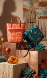 MINI TOTE FLORES REVERSIBLE - Imagen 5