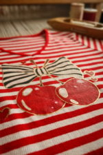 CAMISETA CHERRY RAYAS - Imagen 4