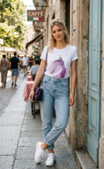 CAMISETA VIOLETA