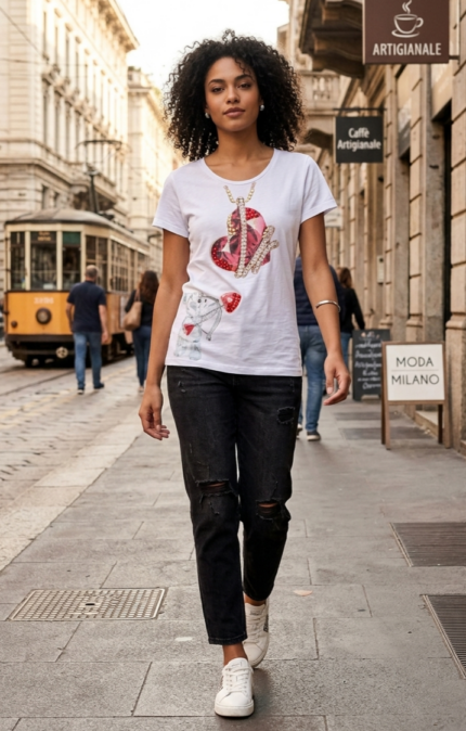 CAMISETA CUORE ARCO