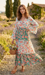 VESTIDO ALMA LARGO - Imagen 6