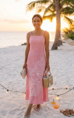 VESTIDO CORALES ROSA