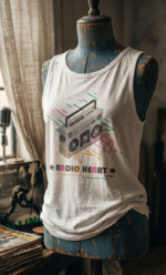 CAMISETA RADIO HEART BLANCA - Imagen 3