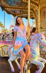 VESTIDO UNICORNIO VOLANTES - Imagen 2