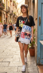 VESTIDO CAMISETA GILDA - Imagen 3