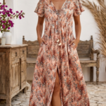 VESTIDO TOPACIO CORAL