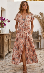 VESTIDO TOPACIO CORAL