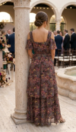 VESTIDO MARIPOSAS LARGO - Imagen 3