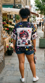 CAMISETA OVER GAFITAS - Imagen 4