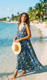VESTIDO DIAMANTE AZUL